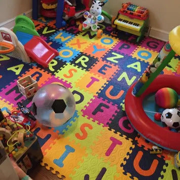 Funky Design Puzzle Mat
