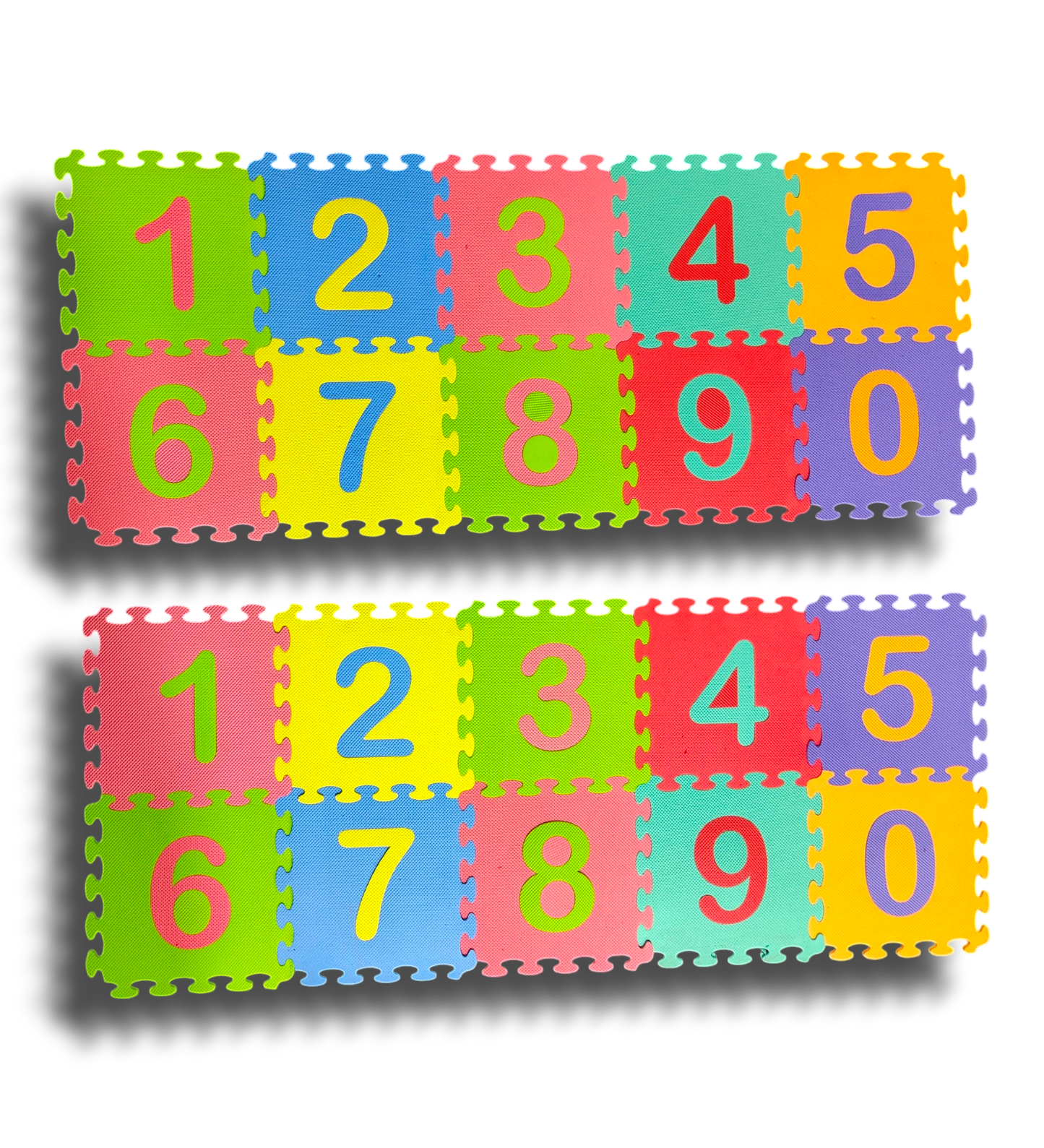Funky Design Puzzle Mat