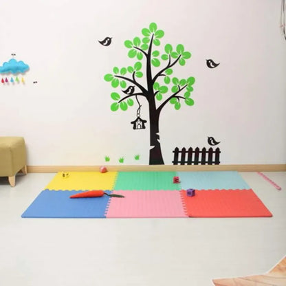 4 PCS MultiColor PlayArea Puzzle Playmat