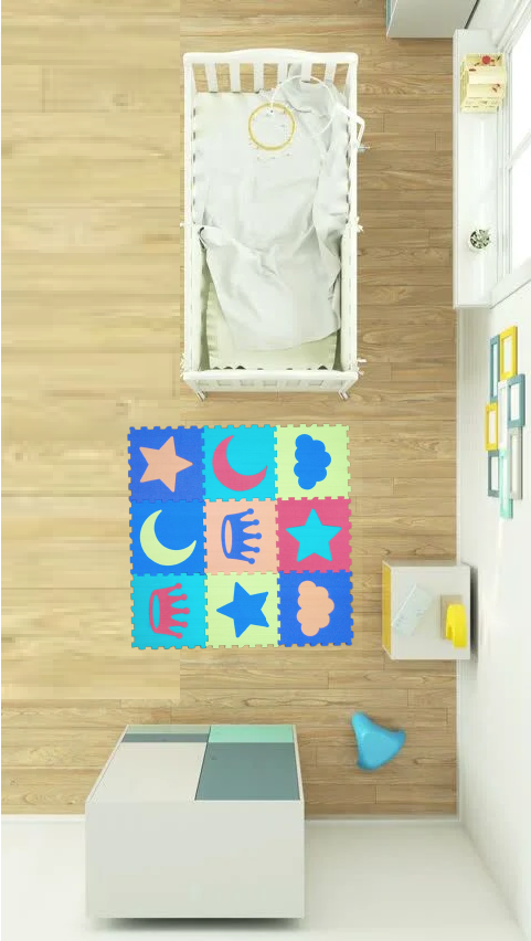 Learning Foam Puzzle Playmat 9 PCS