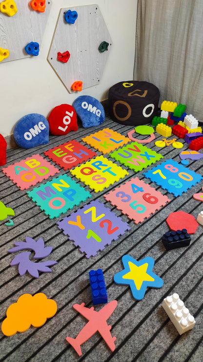 AlphaNumaric 9 tiles puzzle 36 Characters